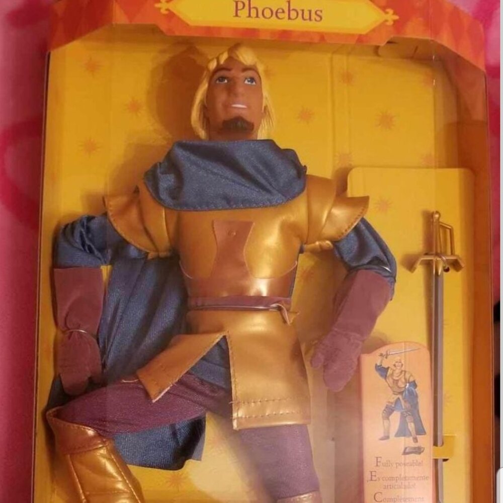 Hunchback of Notre Dame Phoebus Barbie Doll